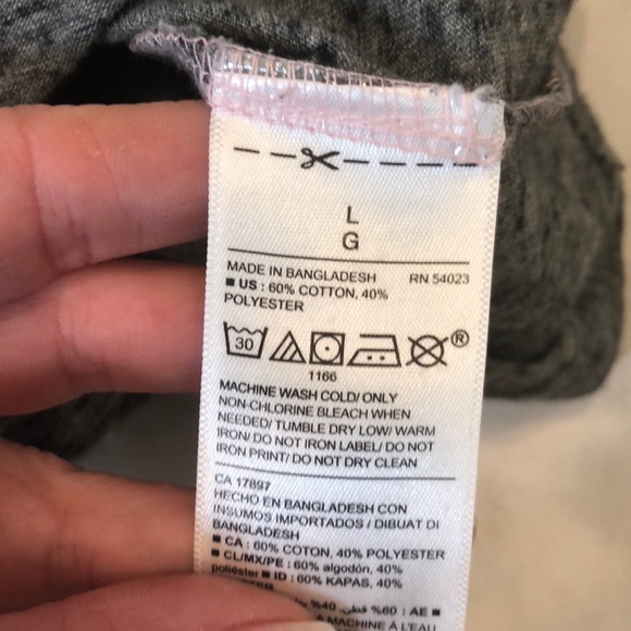 Color Block Soft Wash Tee - Picture 2 of 3